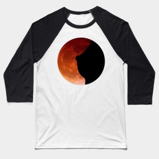 Moonlight atmosphere Baseball T-Shirt